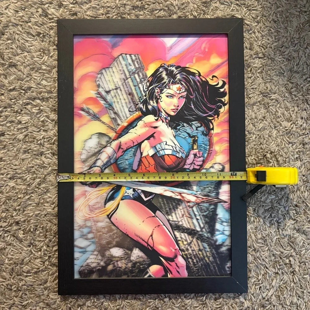 Marvel Dynamic Duo Wall Art with Red and Blue Accents